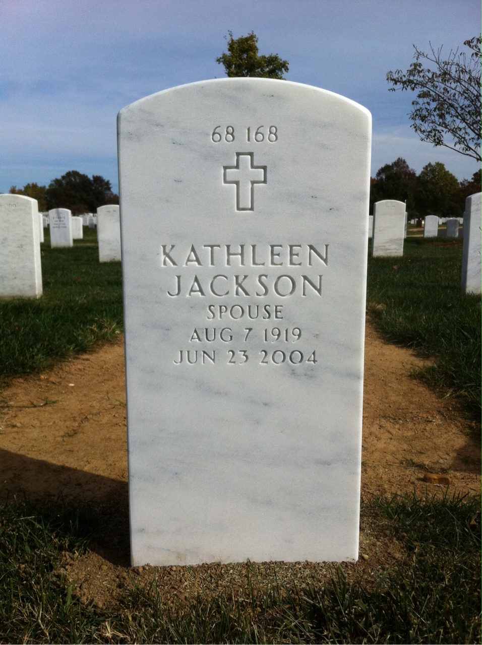 Back of headstone — Robert Davis