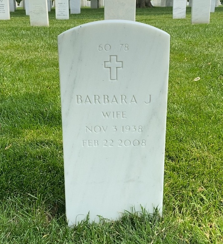 Back of headstone — John Goode