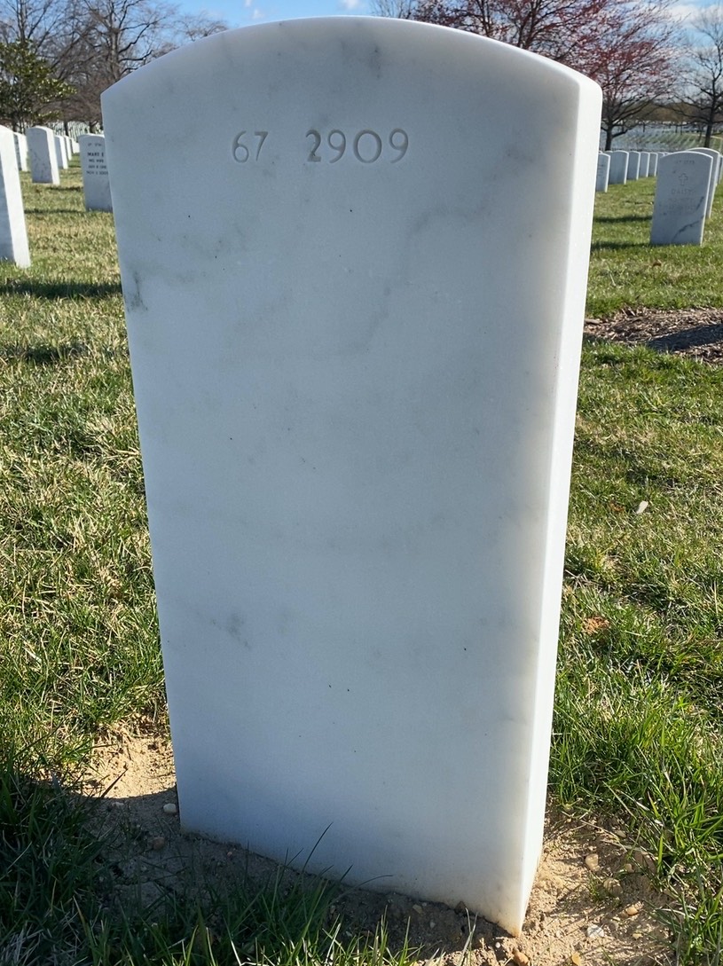 Back of headstone — Joseph Conrad