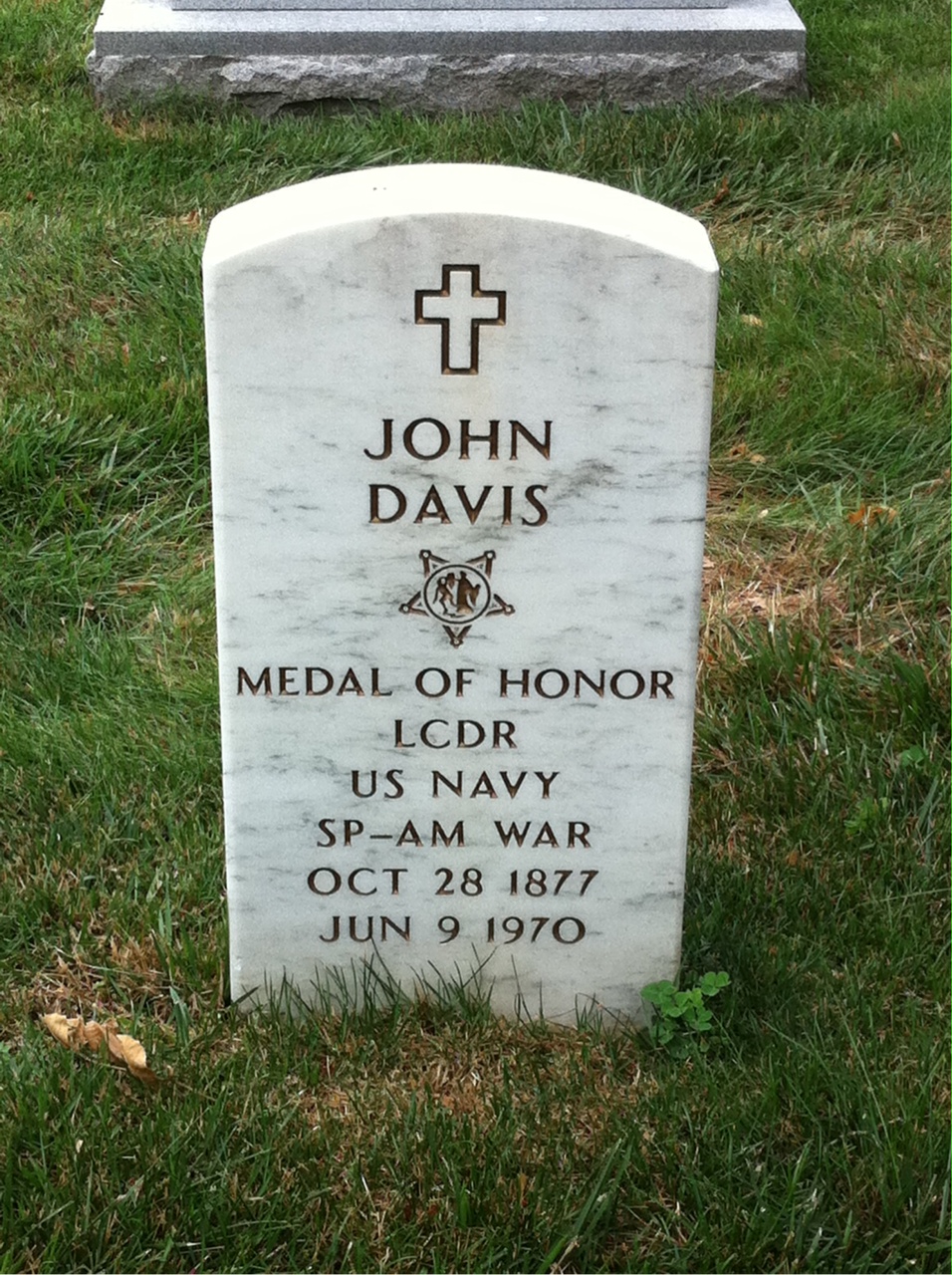 Headstone of John Davis
