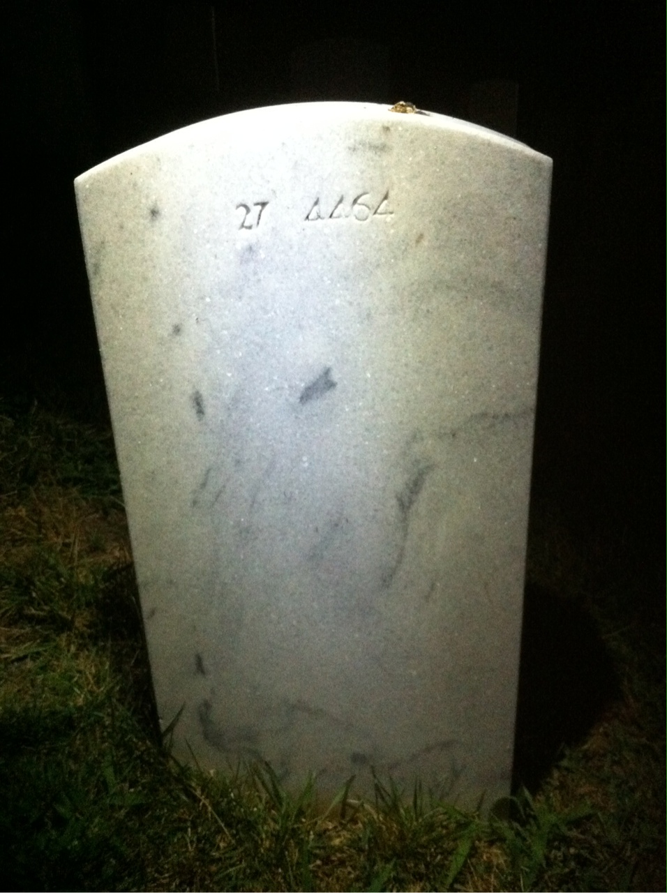 Headstone of Unknown Unknown