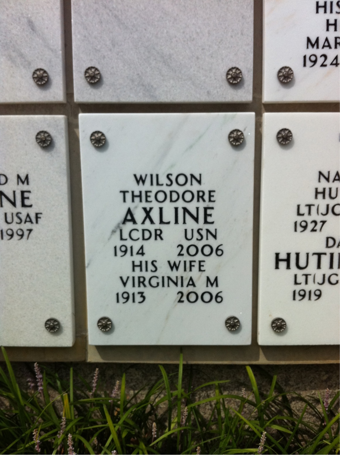 Wilson T Axline