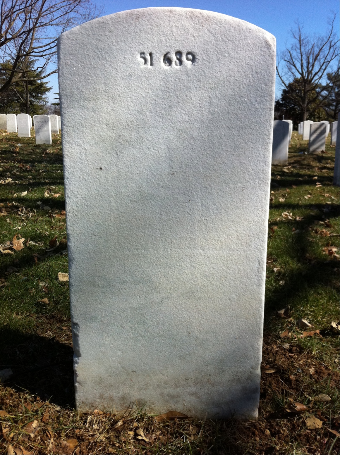 Back of headstone — Alexander Melnikoff