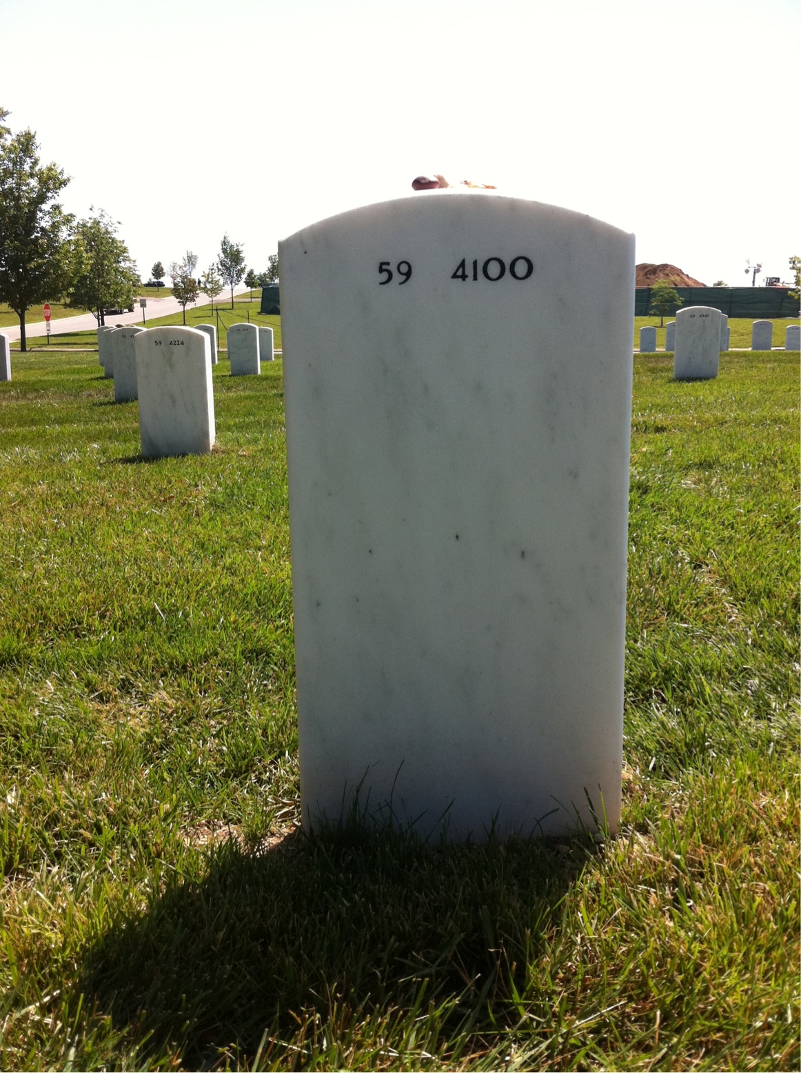 Back of headstone — Timothy Summers Dwight