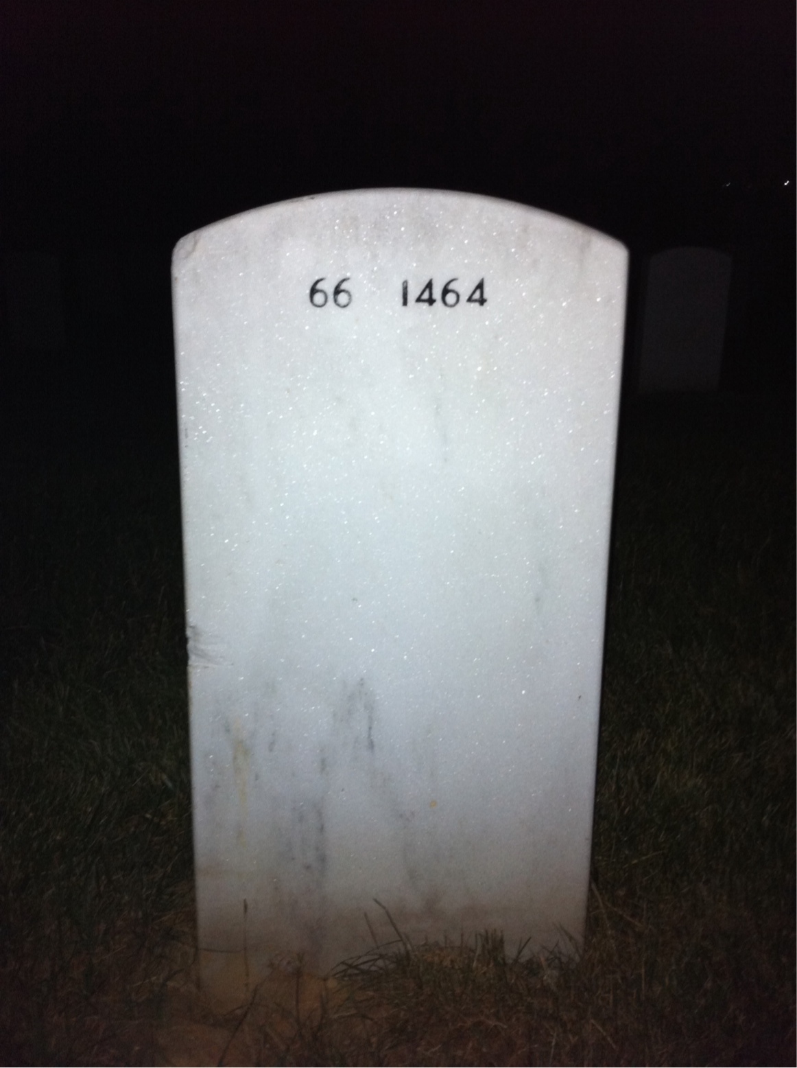 Back of headstone — Dale Walton