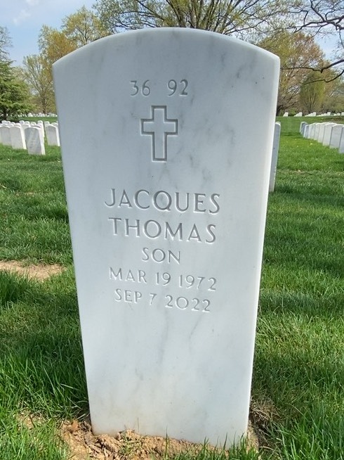 Back of headstone — Carl Bernard