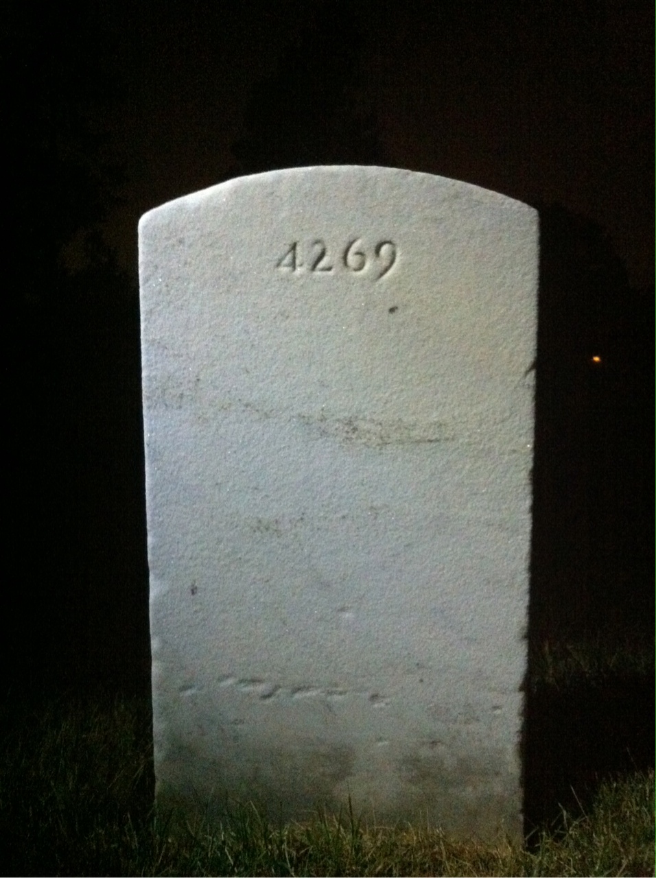 Back of headstone — Harold Cordeau
