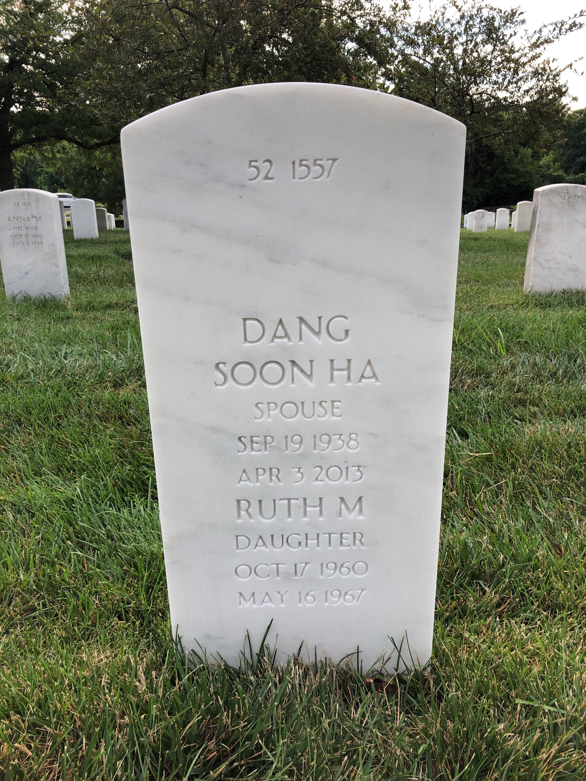 Back of headstone — George Boggs