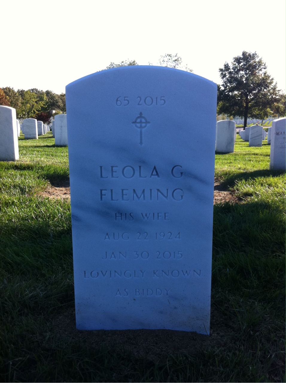 Back of headstone — William Mullis