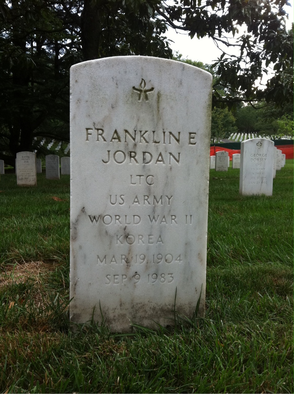 Franklin E Jordan