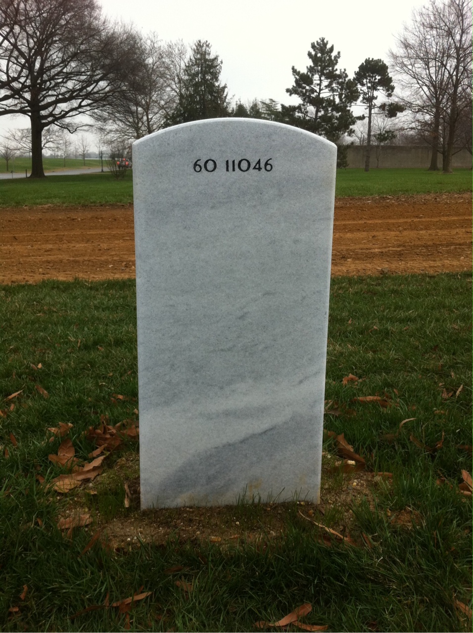 Back of headstone — Thomas Florich