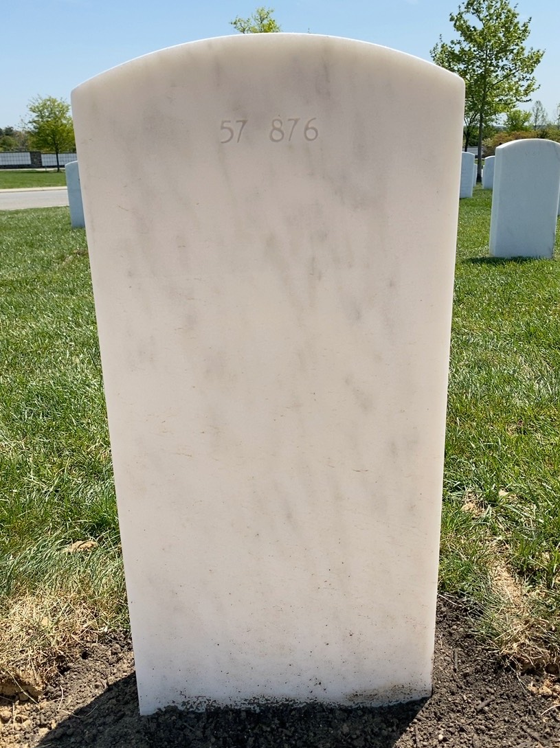 Back of headstone — Tommie Edward Donner