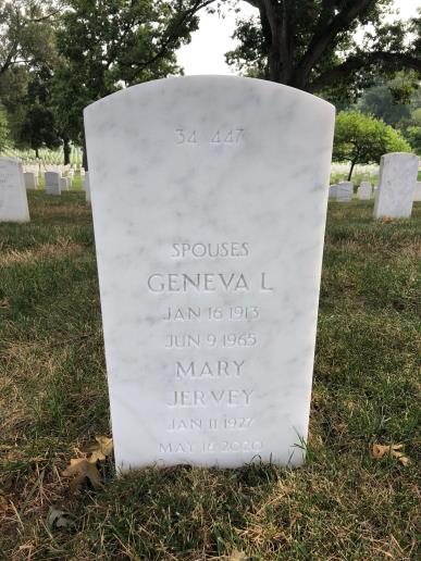 Back of headstone — Edwin Kilby