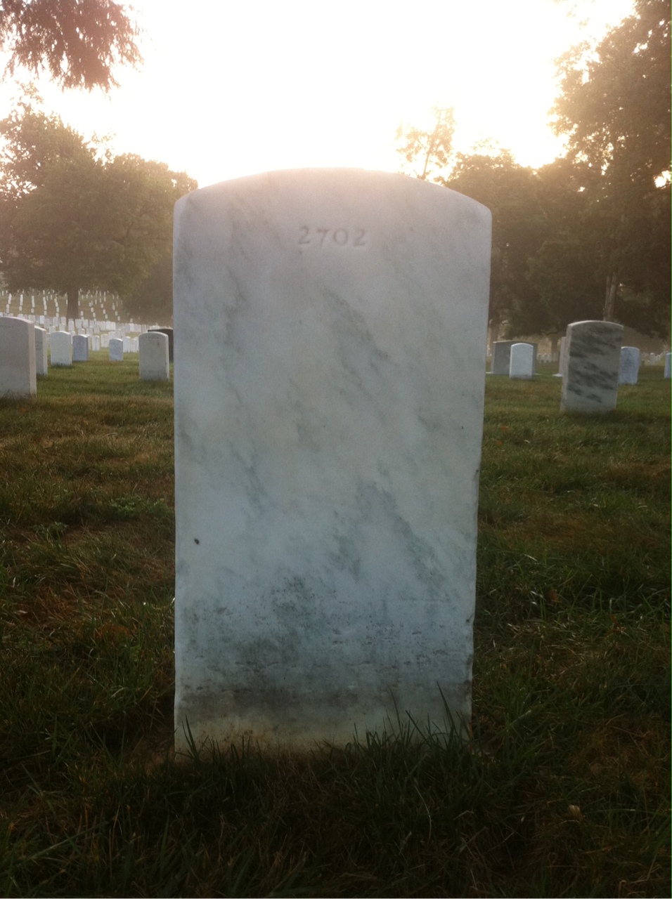 Back of headstone — Erby Murphy