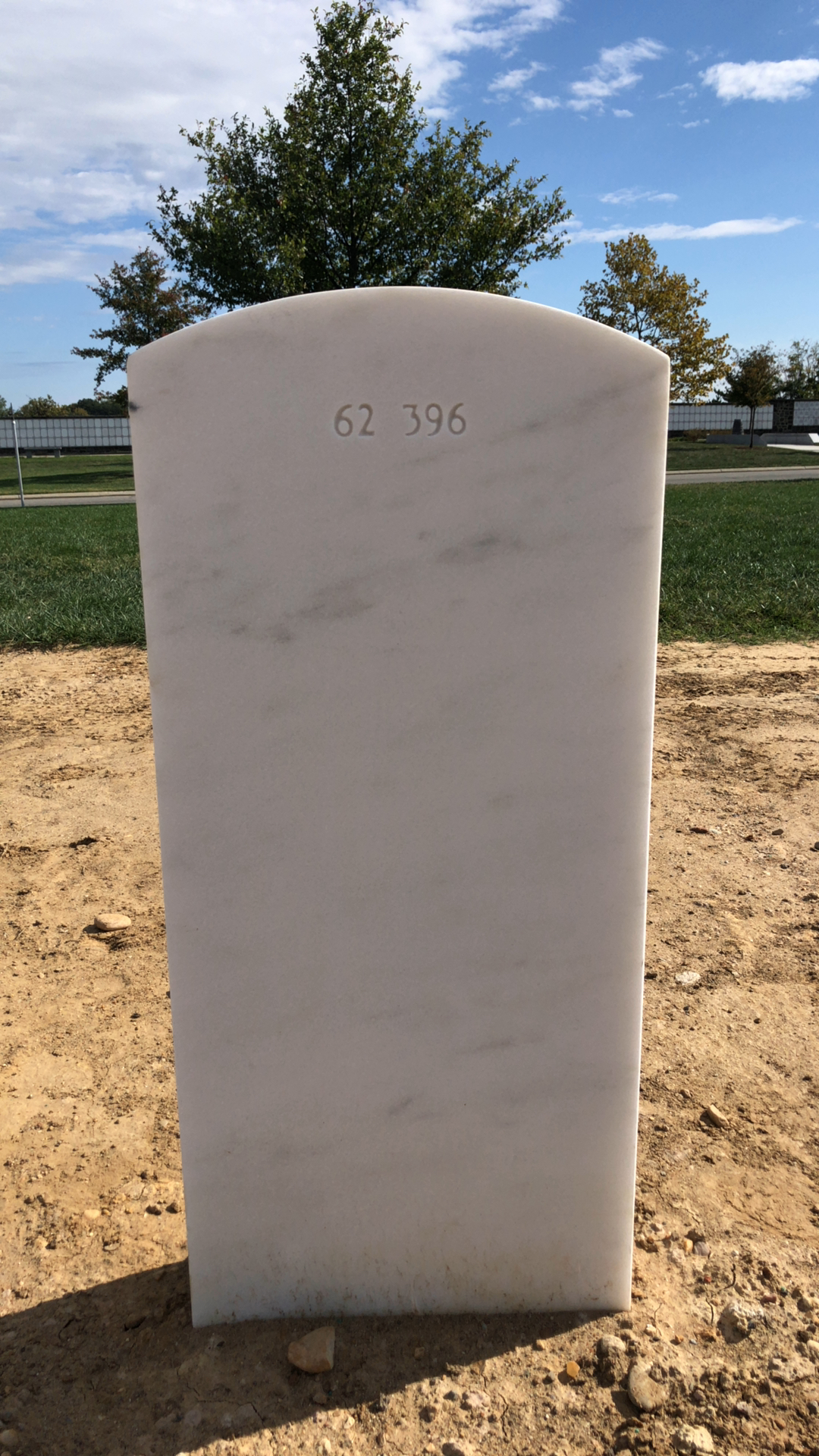 Back of headstone — Paul Arcari
