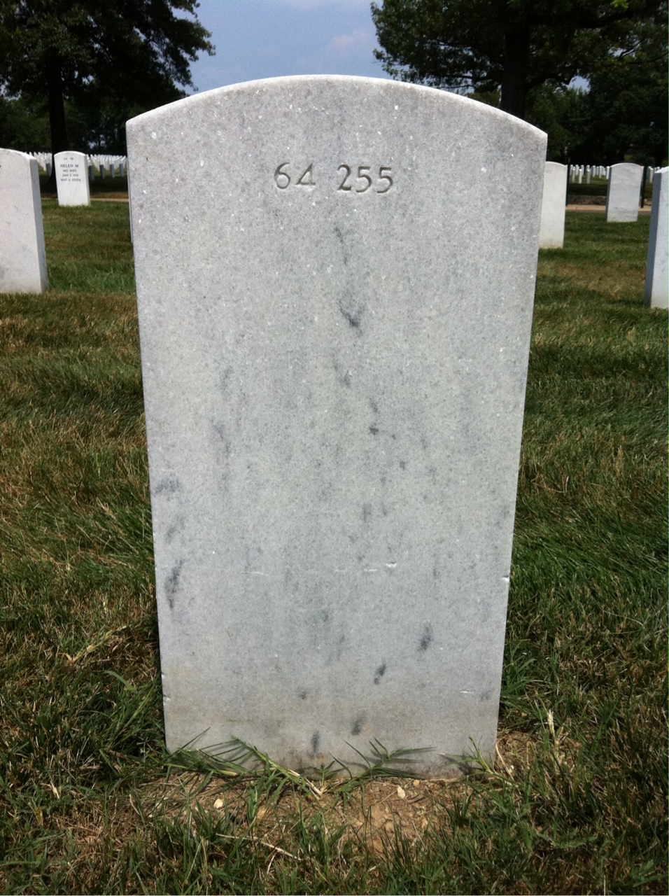 Back of headstone — Shaun Patrick Duffy