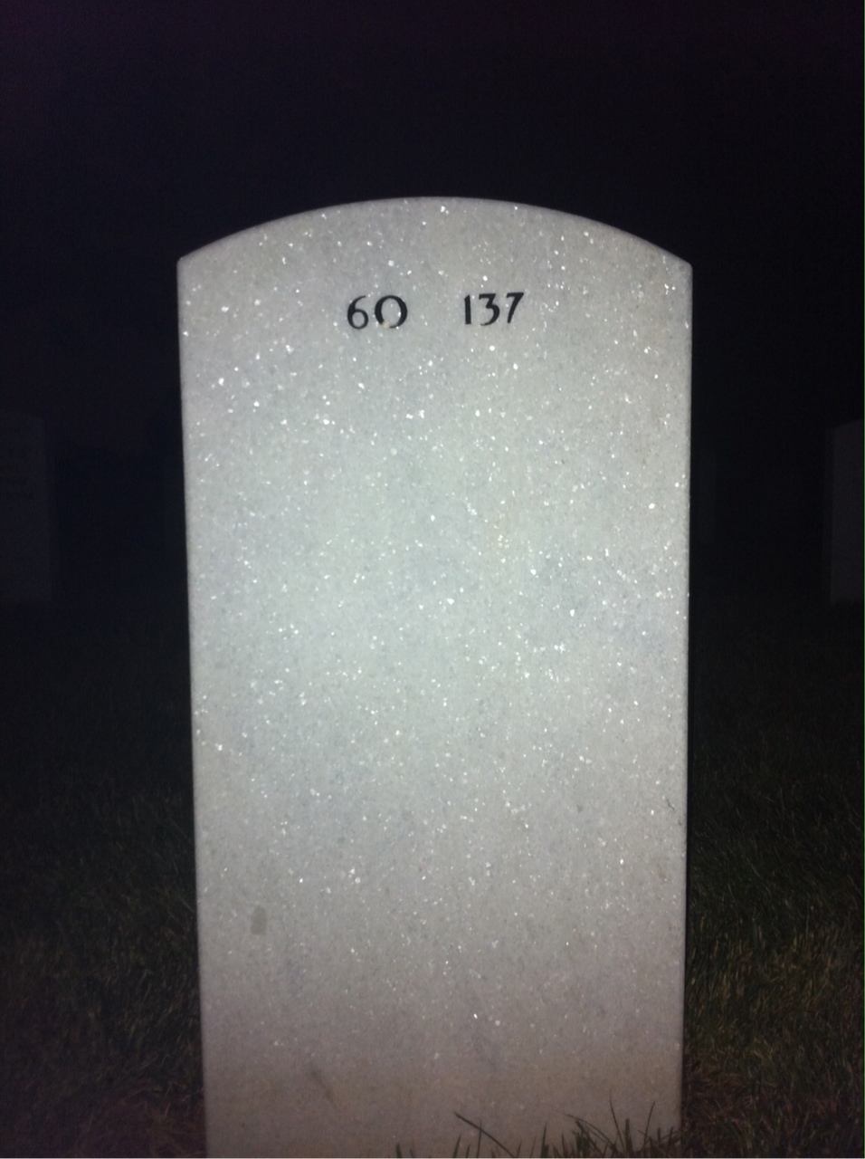 Back of headstone — Donald Balch