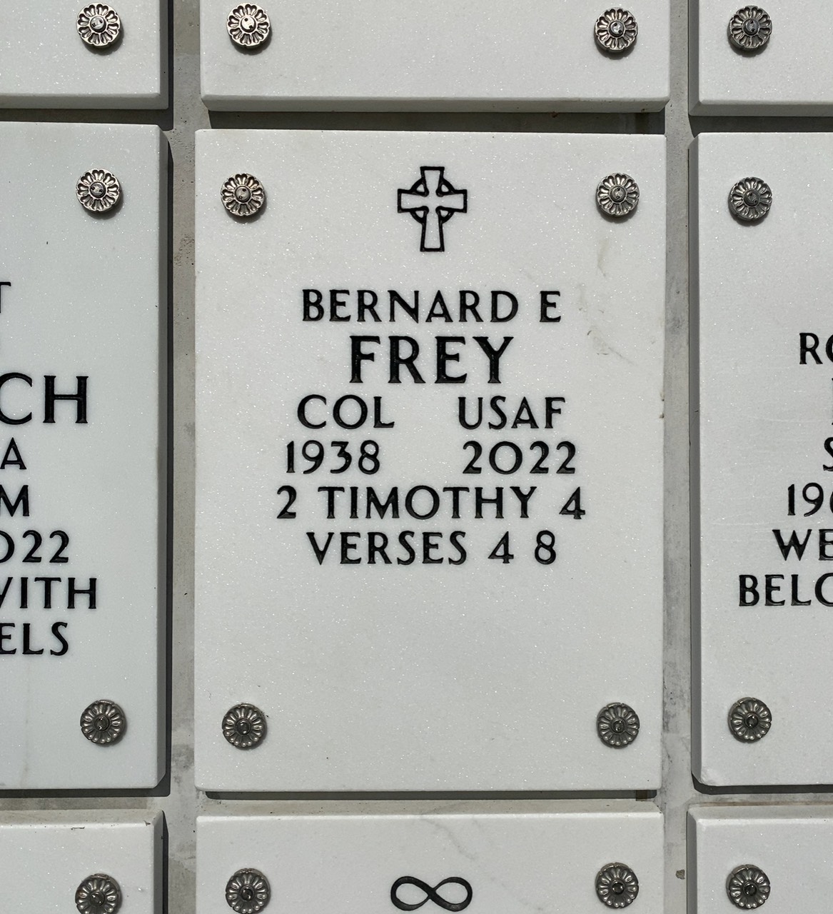 Bernard E Frey