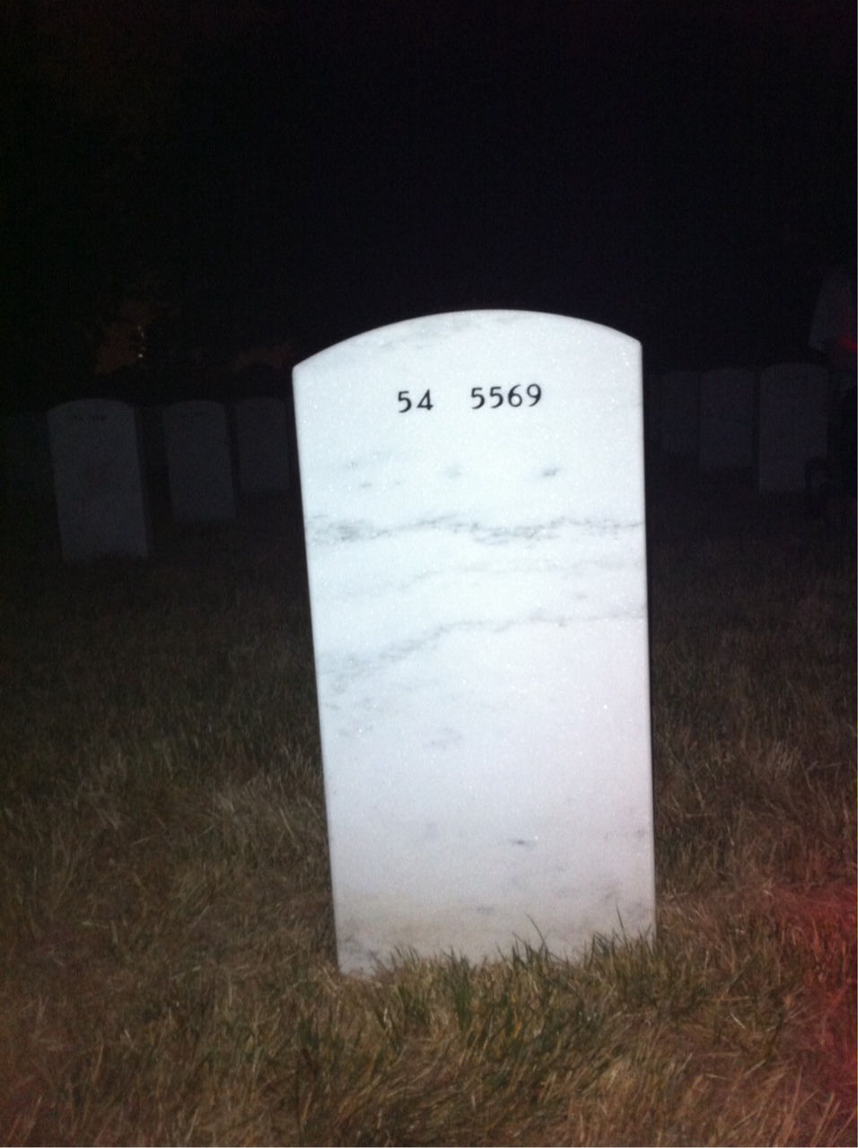 Back of headstone — Richard Fogt