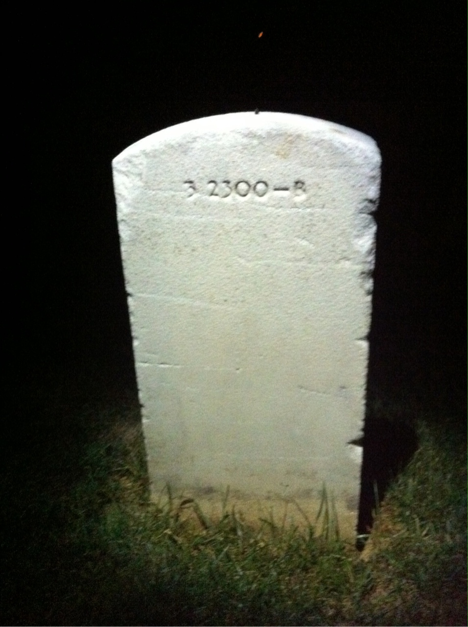 Back of headstone — Julian Morgan