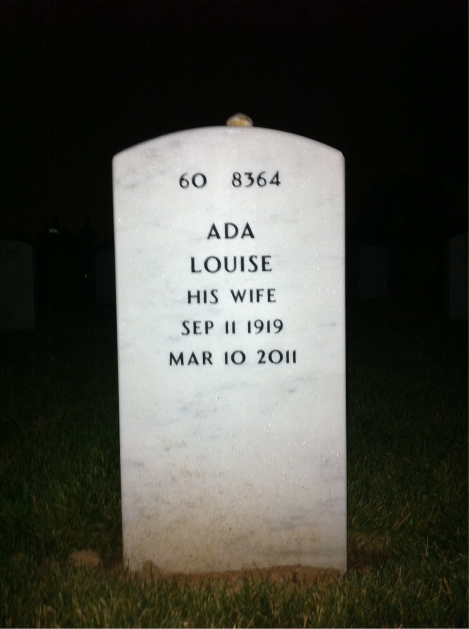Back of headstone — Robert Lytle