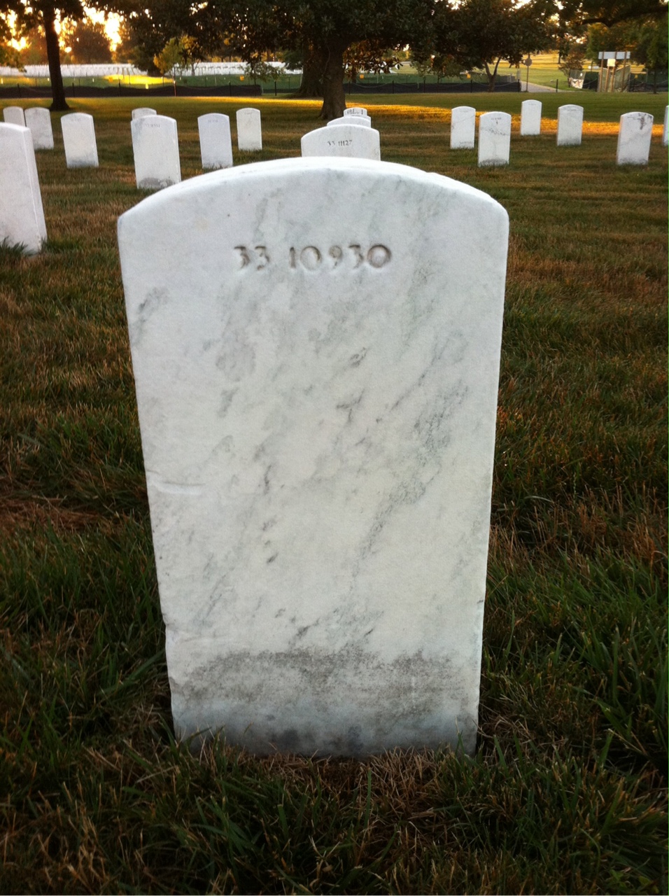 Back of headstone — Bruce Moilanen