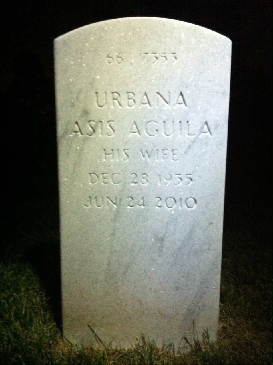 Back of headstone — Conrad Bizik