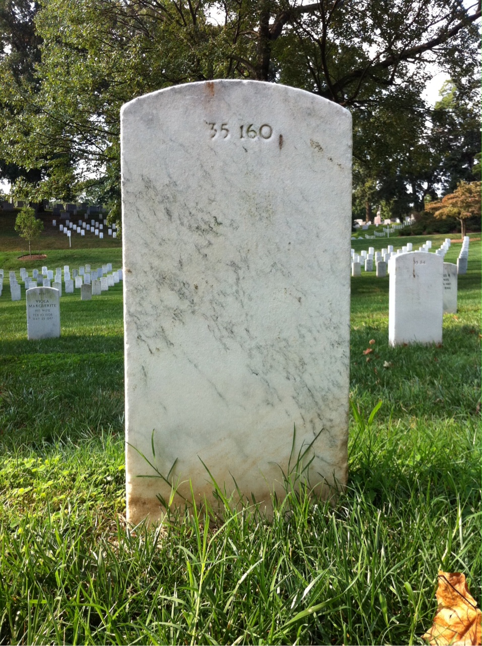 Back of headstone — Wendy Montgomery
