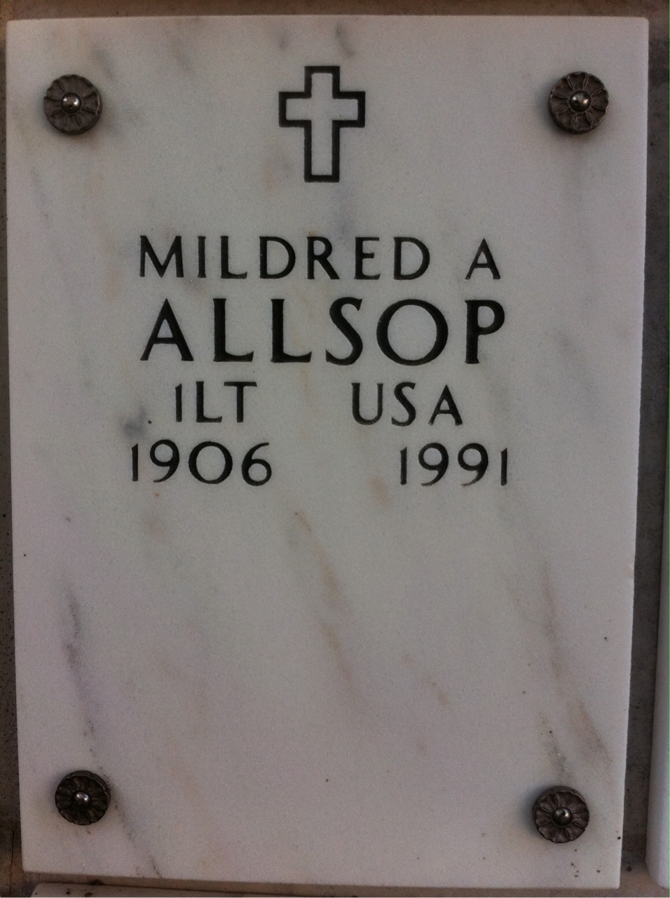 Mildred Allsop