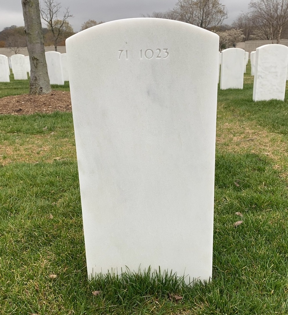 Back of headstone — Fernando Aguilar