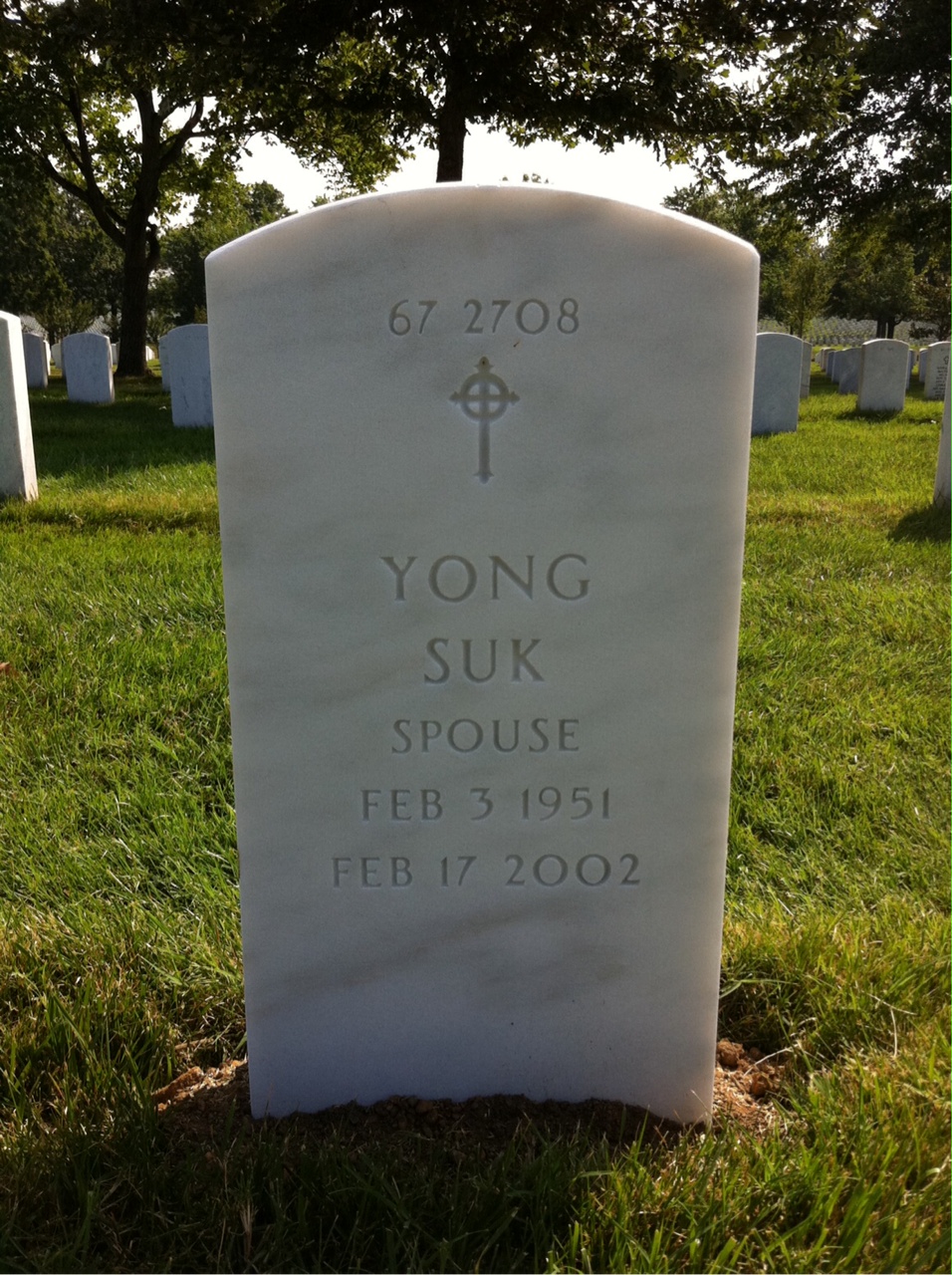 Back of headstone — Sewall Hutchins