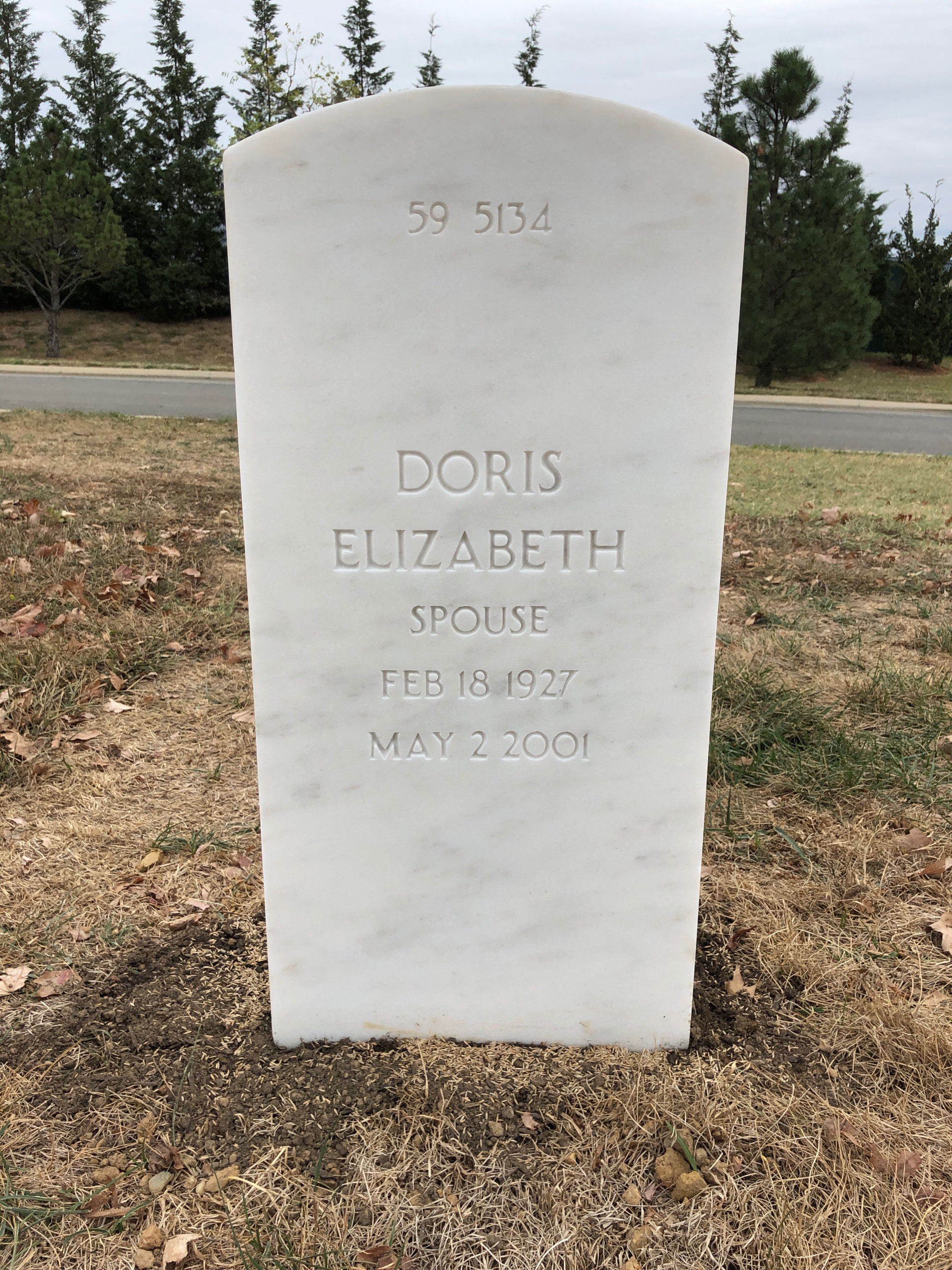 Back of headstone — Edward T Rogers