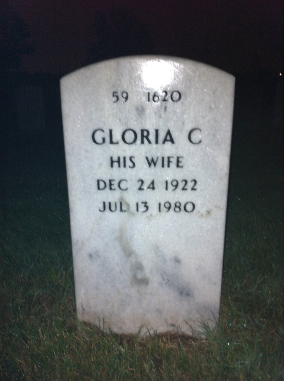 Back of headstone — Armand Bogosian