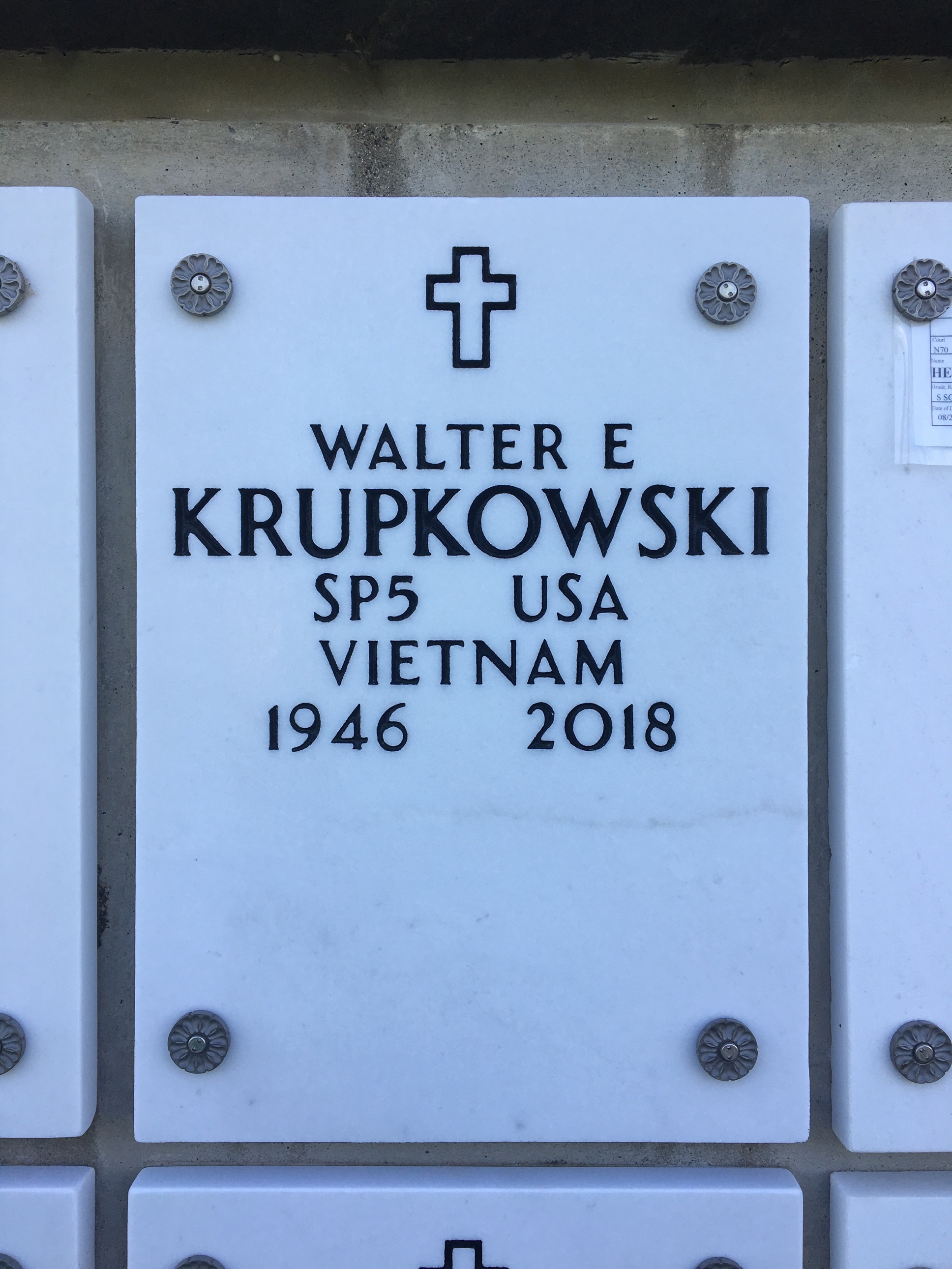 Walter Edward Krupkowski