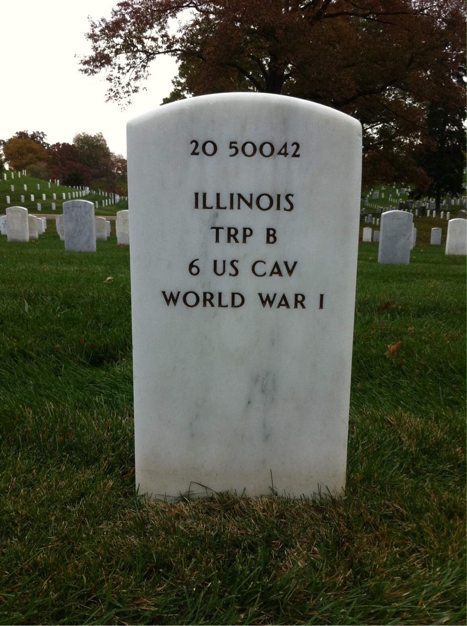 Headstone of Joseph Henderson
