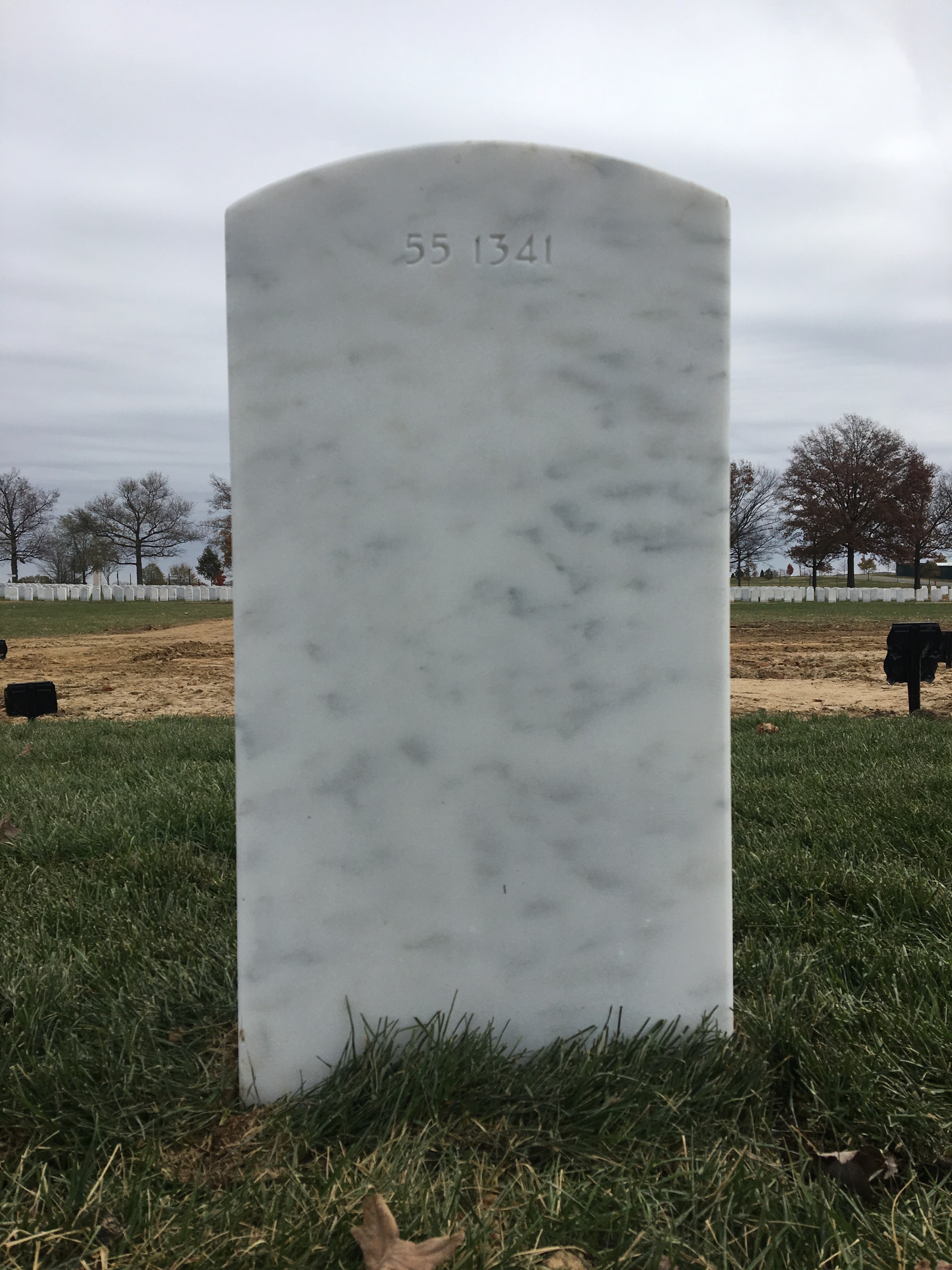 Back of headstone — Snowden Ager