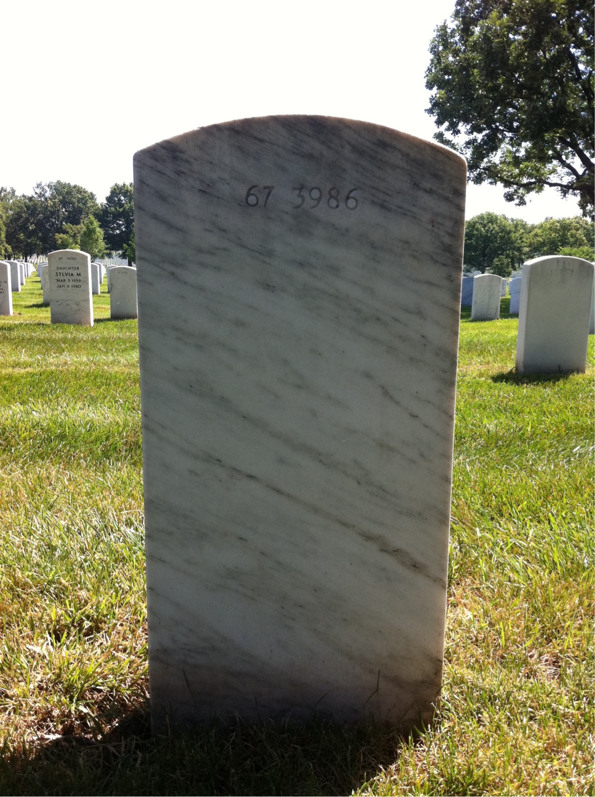 Back of headstone — Joseph Murphy