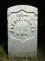 Archie Auran — Headstone Front