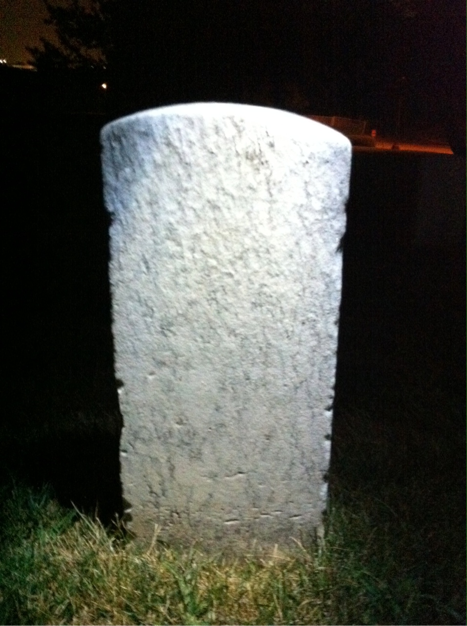 Back of headstone — Joseph Averill