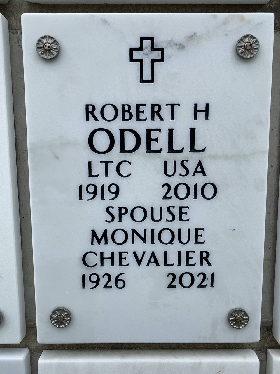 Robert H Odell