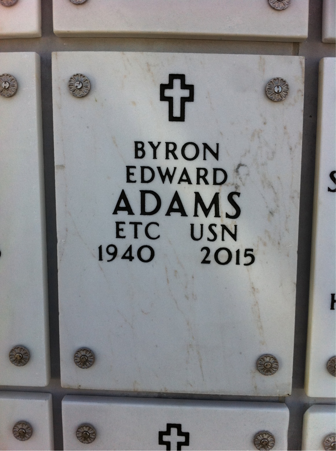 Byron E Adams