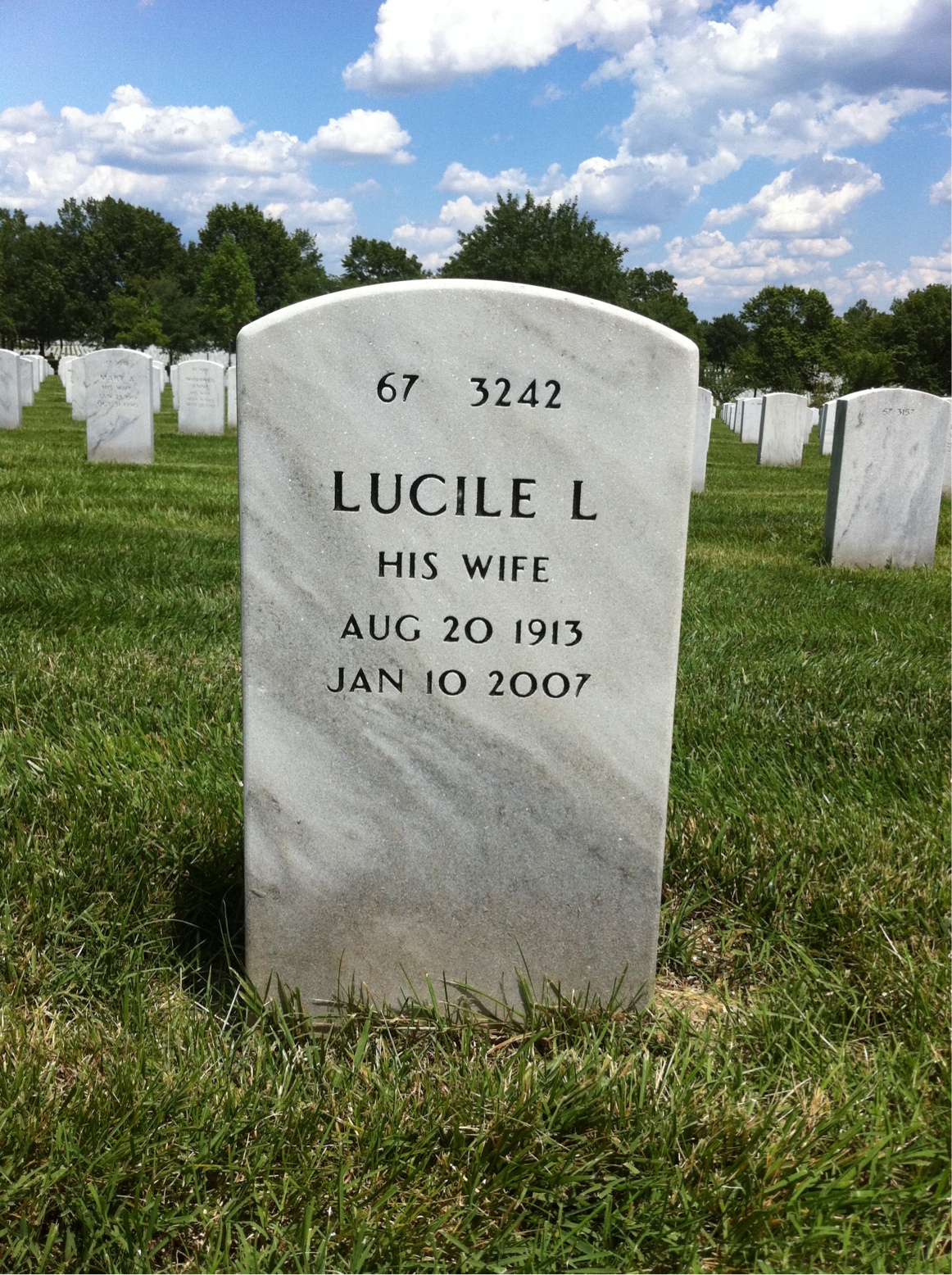 Back of headstone — Marvil Hawkins