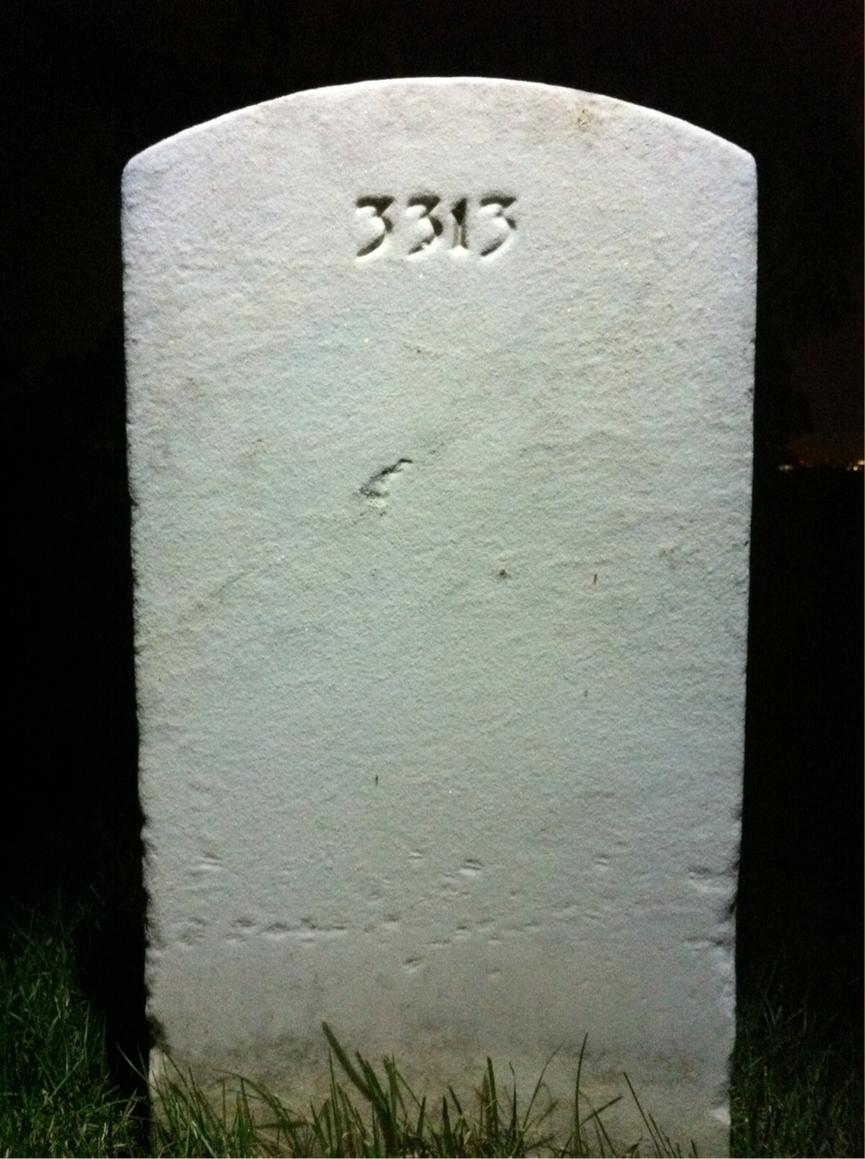 Back of headstone — Joseph Murphy