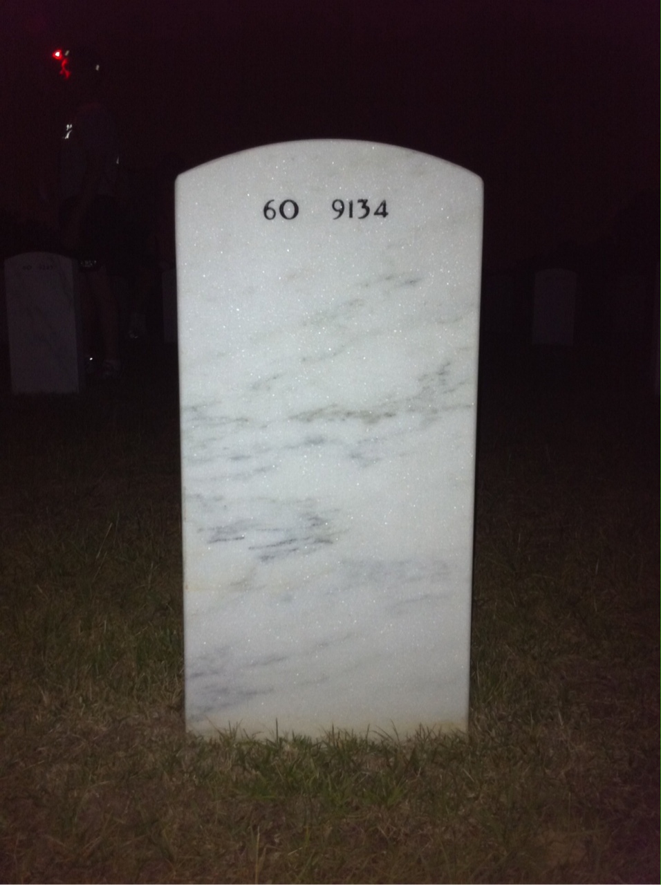 Back of headstone — Eugene Sheck