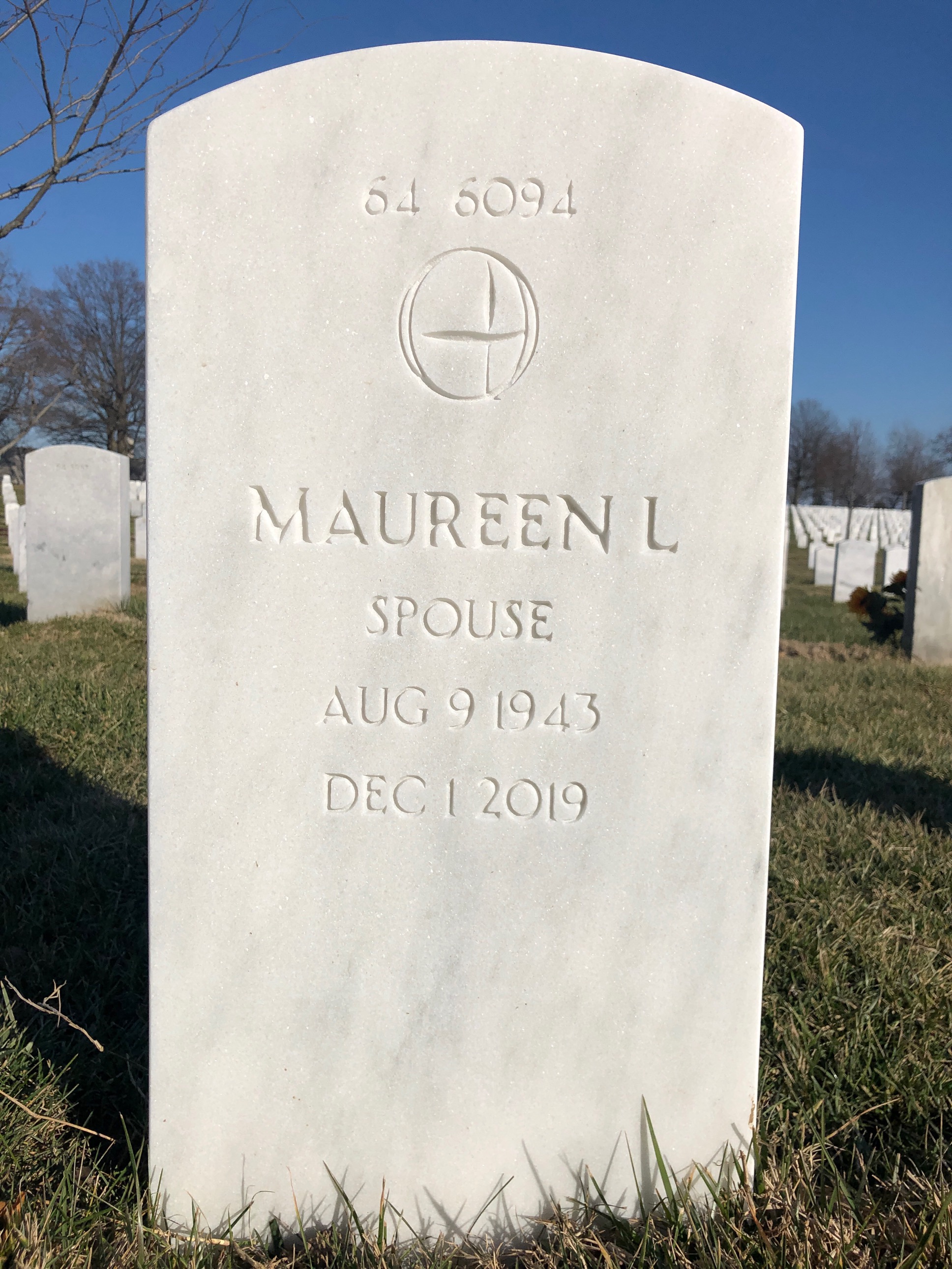 Back of headstone — Shelby Alan Meares