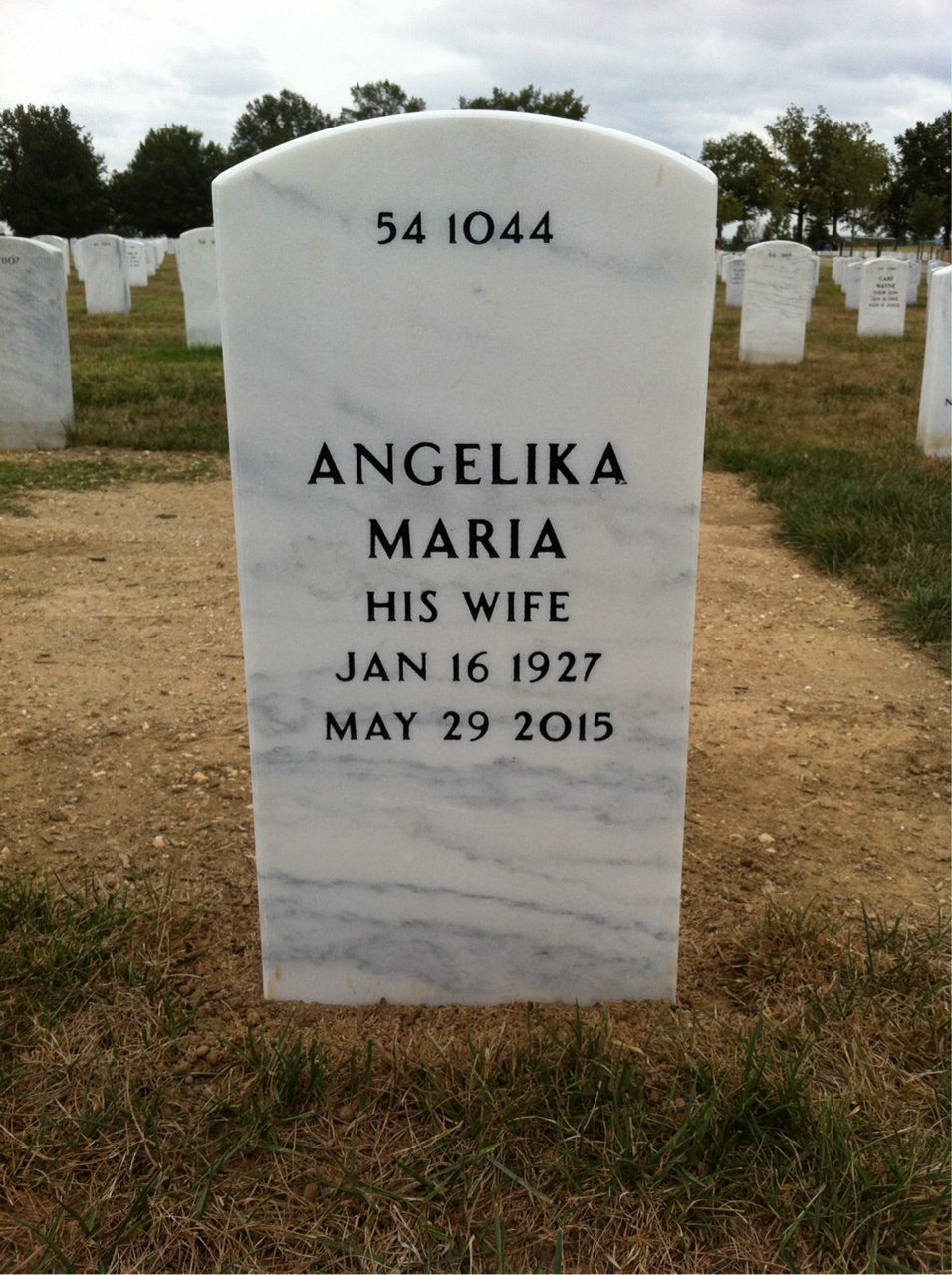 Back of headstone — Harry Higgins