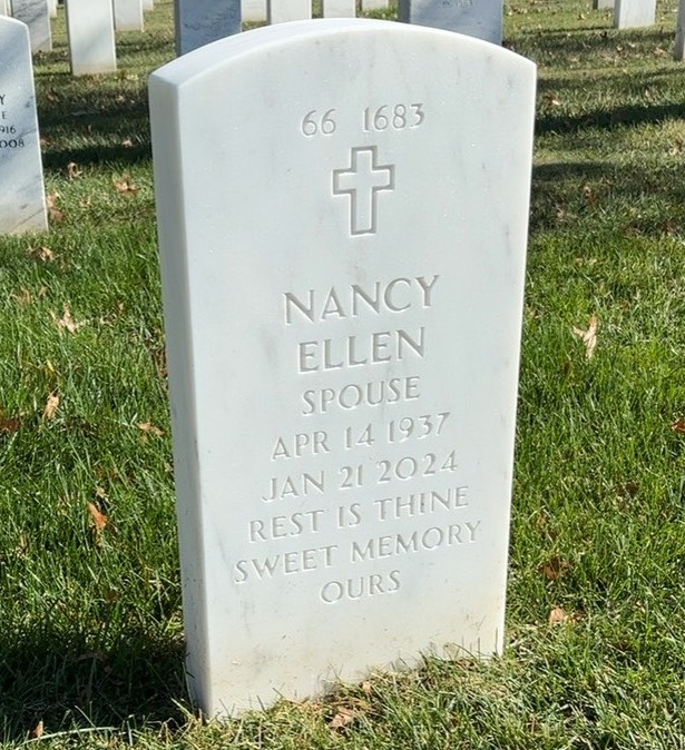 Back of headstone — Francis Boguski