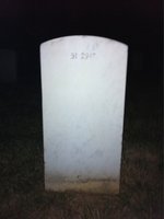Ronald Miller — Headstone Back