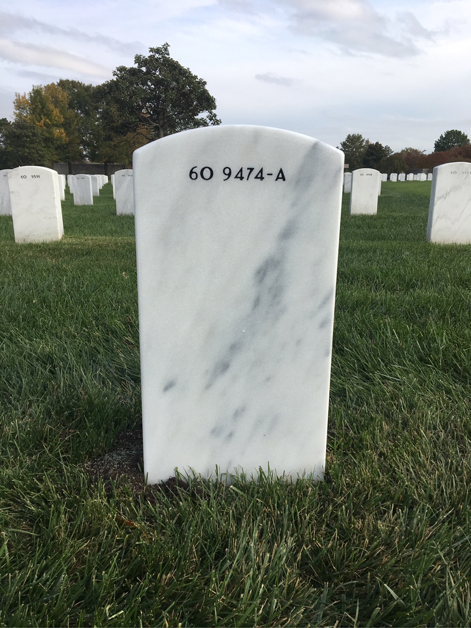 Back of headstone — William Bagwell