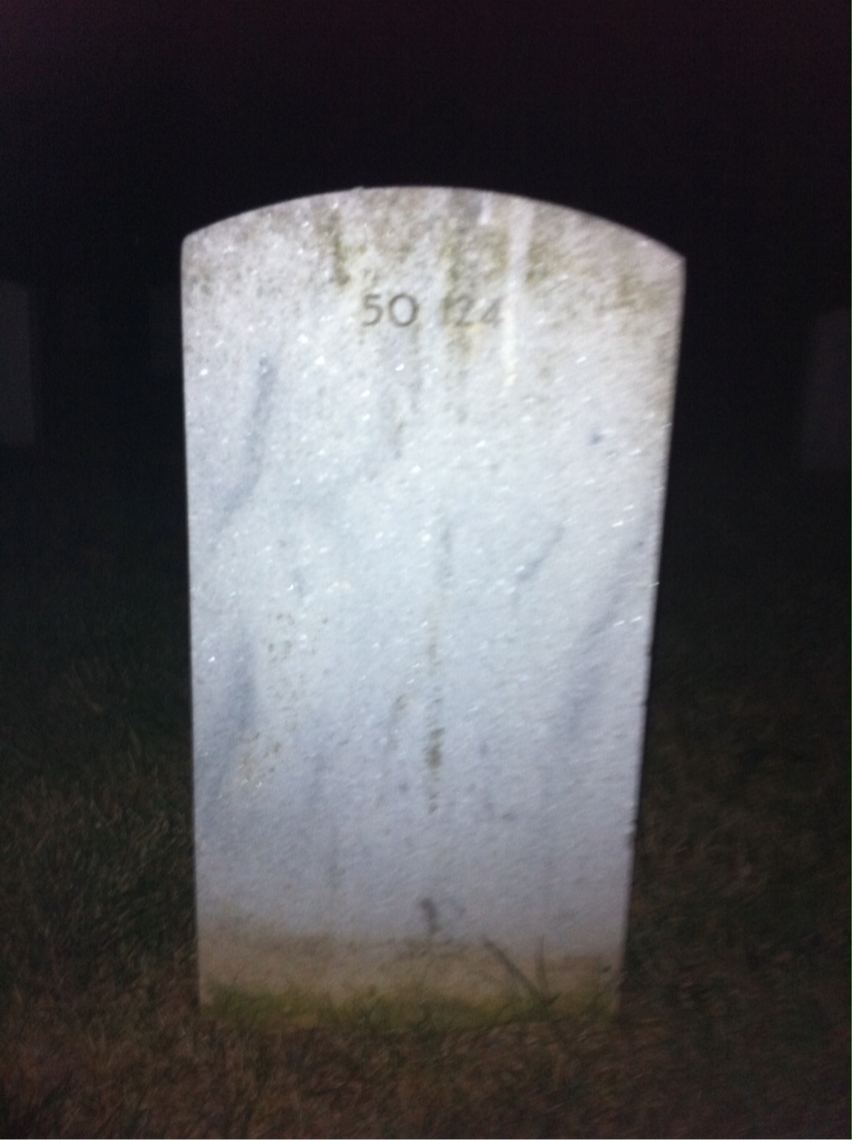 Back of headstone — Thomas S Tulenko